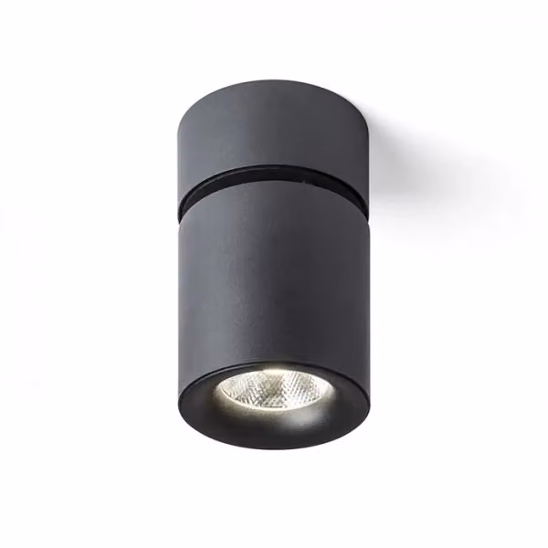 Faretto da soffitto LED CONDU nero regolabile 20W 3000K luce bianca calda – 2