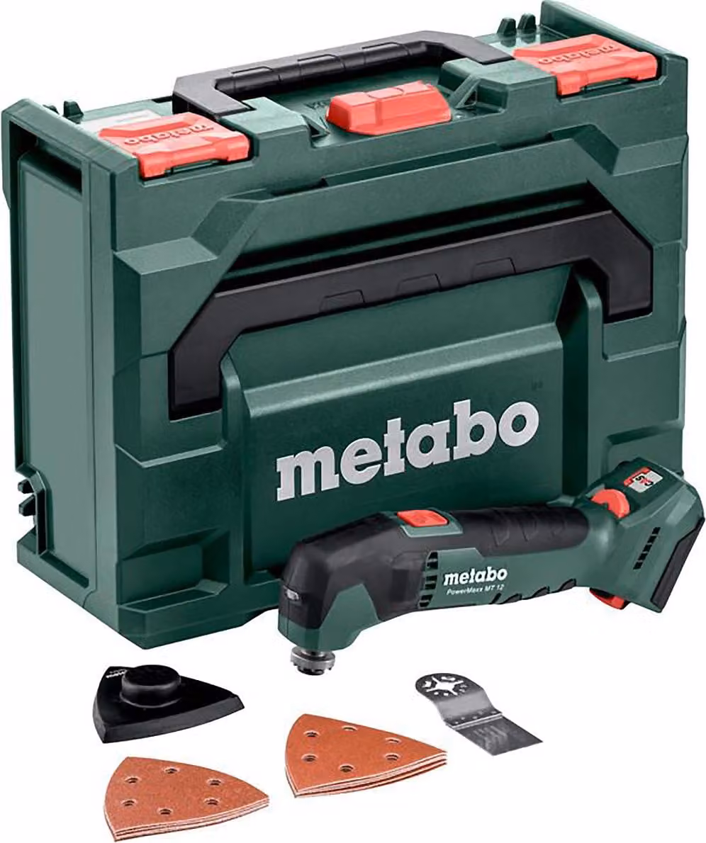 Metabo PowerMaxx MT 12 Akku-Multitool 12V metaBOX 145 Tauchsägeblatt 613089840