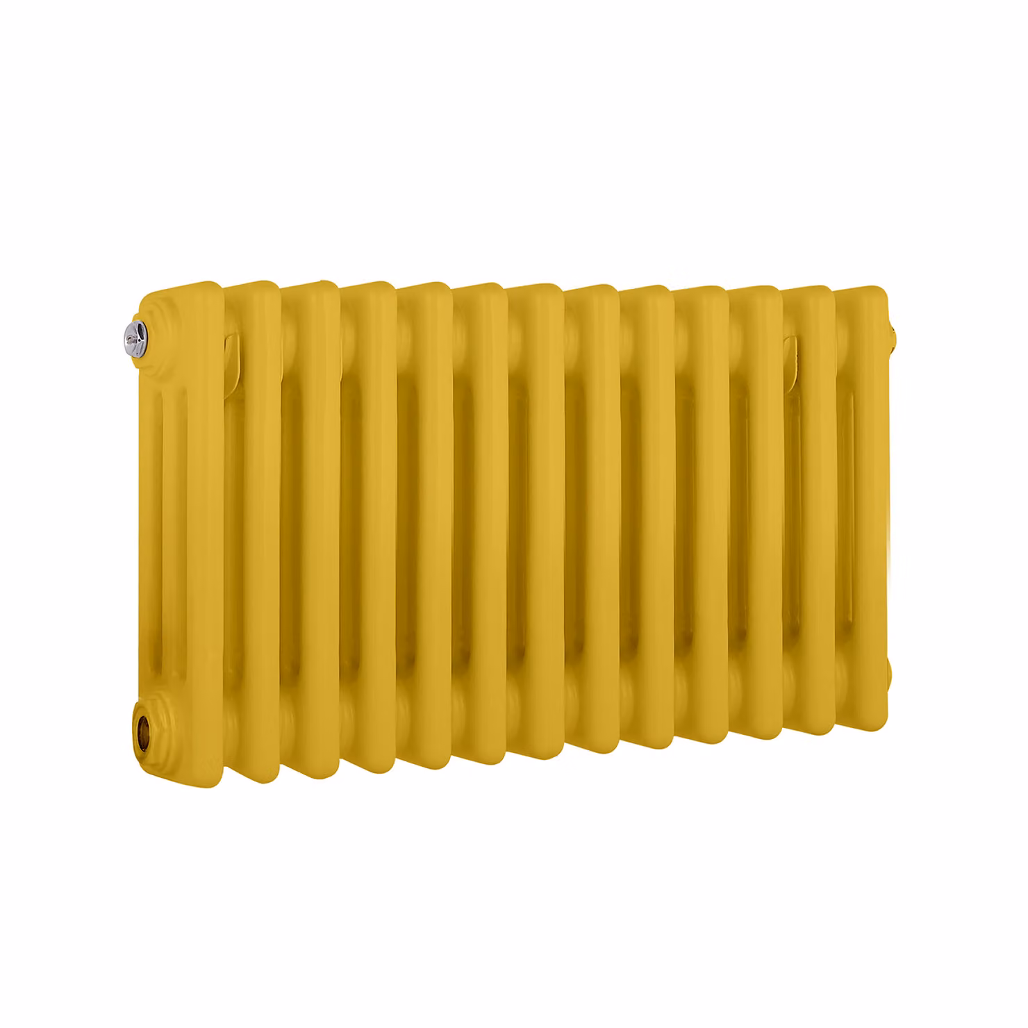 Radiatore Orizzontale a Colonne (3 Colonne) 300mm x 605mm - Giallo (Dandelion Giallo) - Regent