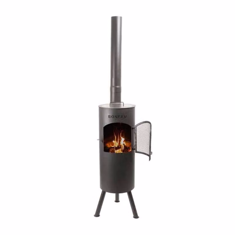 Stufe da giardino BonFeu BONGIANO LP - Ø 30 cm x H 153 cm