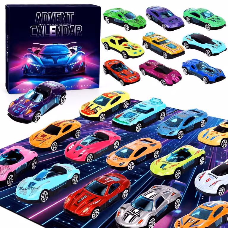 Calendario dell'Avvento con 24 sorprese per bambini