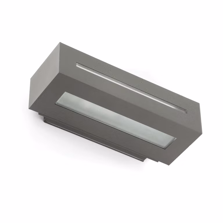 Lampada da parete per esterni WEST-1 IP54 grigio scuro