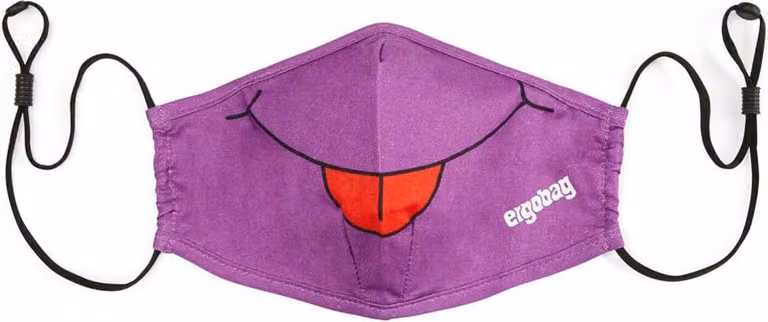 ergobag maschera facciale Children's Face Mask Purple porpora multicolore