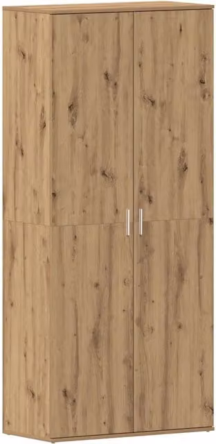 Scarpiera | Mobile per scarpe con porta Rovere artigianale 80 x 39 x 178 cm