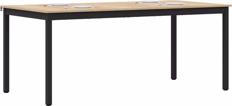 Tavoli da pranzo 2 pcs 180 x 90 x 75 cm Legno multistrato