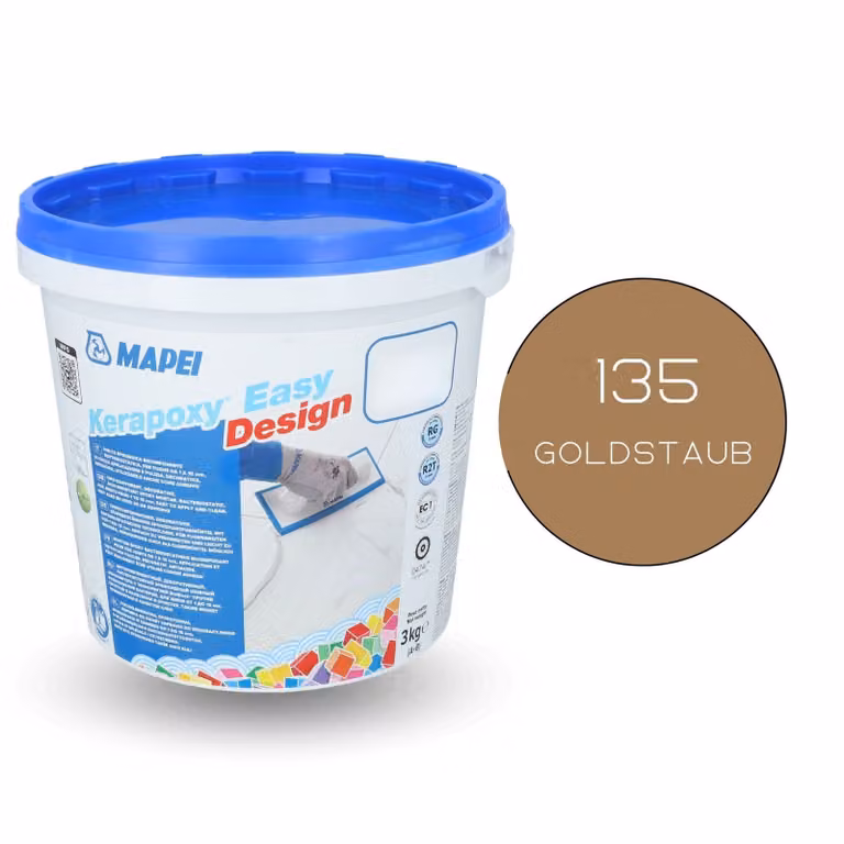 Malta Mapei Kerapoxy Easy Design 135 polvere d'oro 3 kg