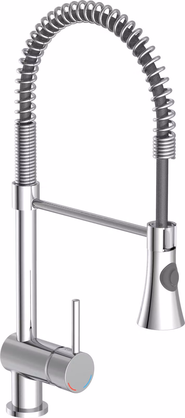 Rubinetto da cucina SCHÜTTE CORNWALL, rubinetto da cucina estraibile, miscelatore da cucina girevole a 360°, cromo