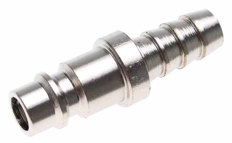 BGS 3222-3 Nipplo a innesto per aria compressa con attacco per tubo flessibile da 10 mm