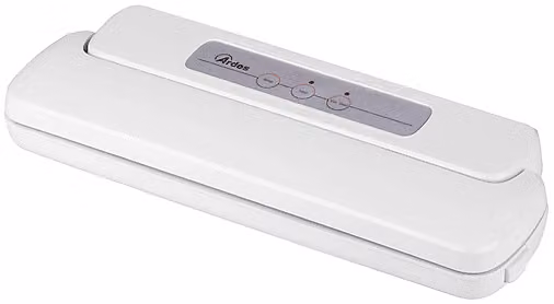 Macchina sottovuoto Ardes Ermetik Compact bianca con barra esterna in plastica