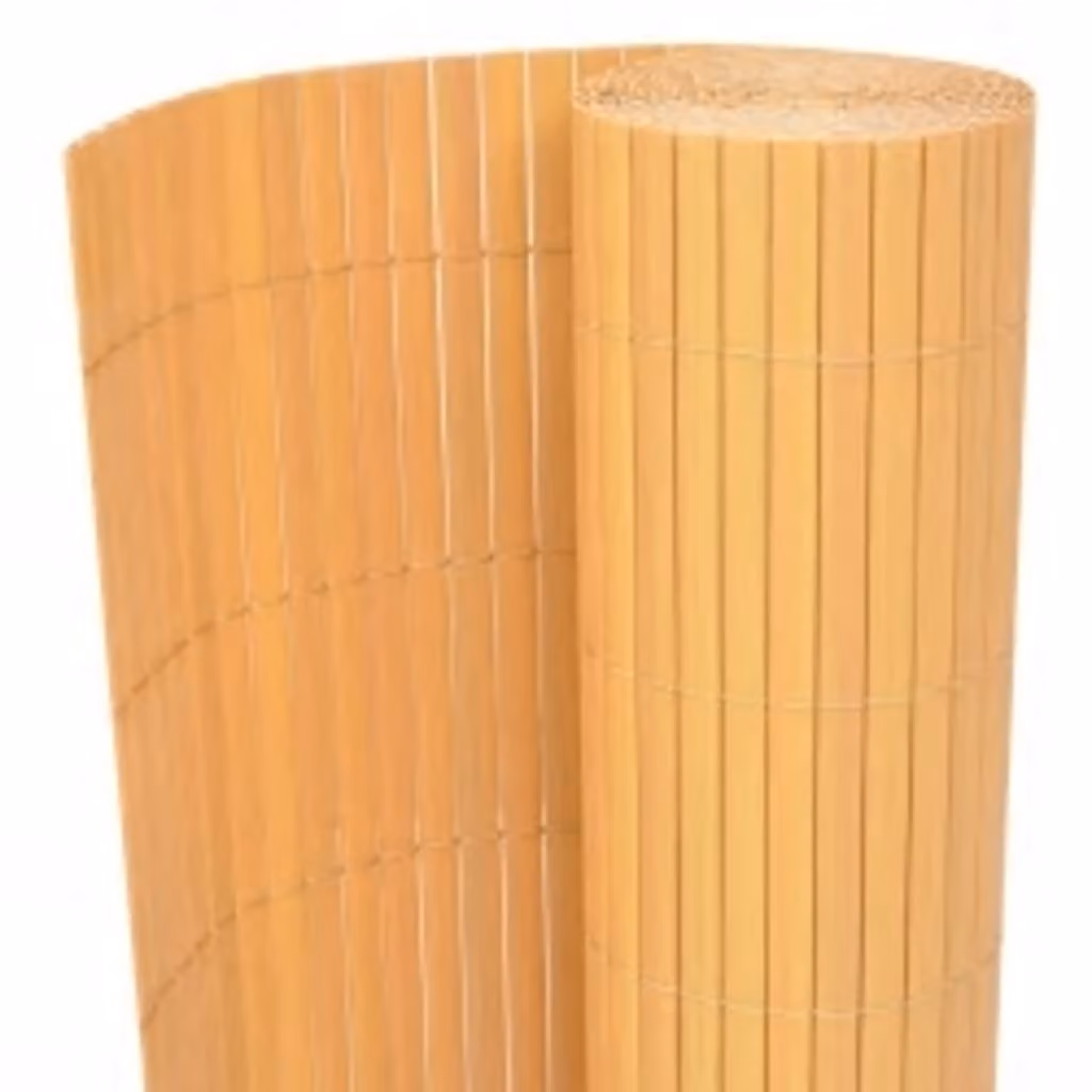 vidaXL Recinzione da giardino bifacciale 110x300 cm giallo