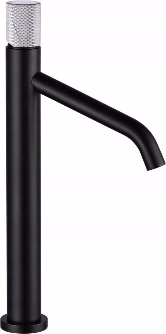 Mexen Rumba One rubinetto alto da lavabo, nero/cromo - 73511-77