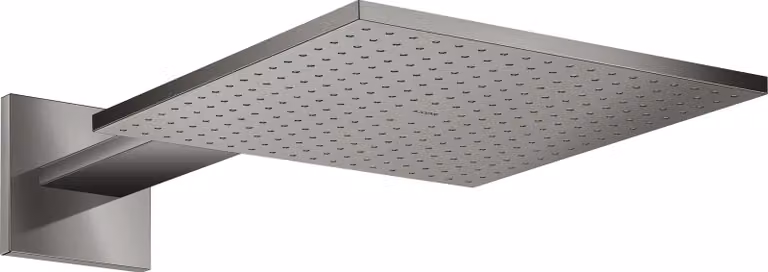 hansgrohe AXOR ShowerSolutions douche de tête de douche 300/300 2 jet, raccord mural, bras de douche 450 mm, 35318330, 35318330
