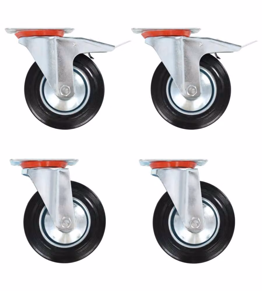 Rotelle Girevoli 4 pz 160 mm 143459