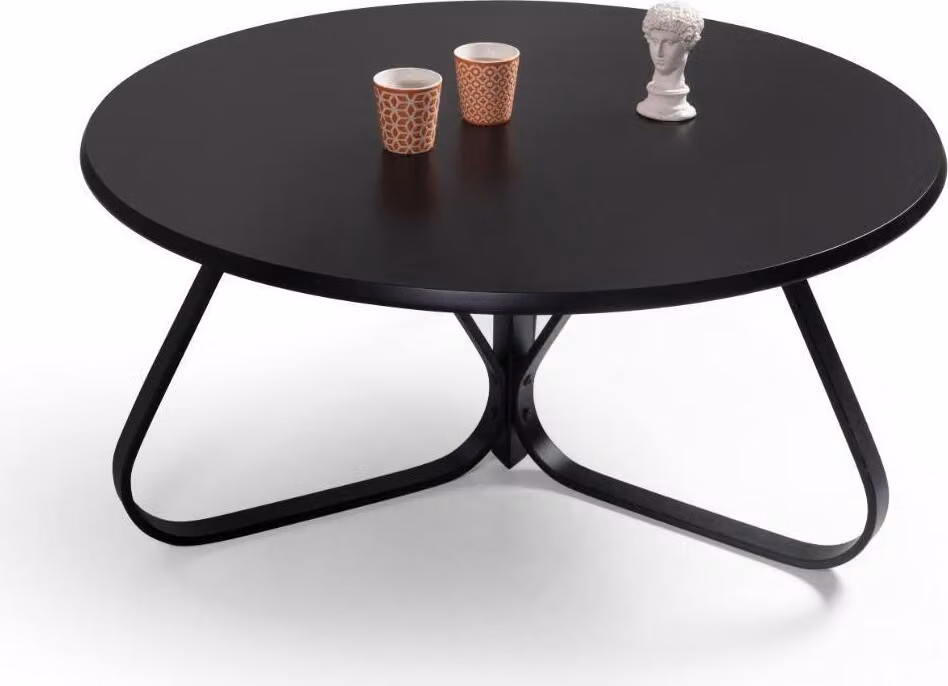 Wohnzimmer Schwarz Couchtisch Modern Designer Einrichtung Luxus Möbel