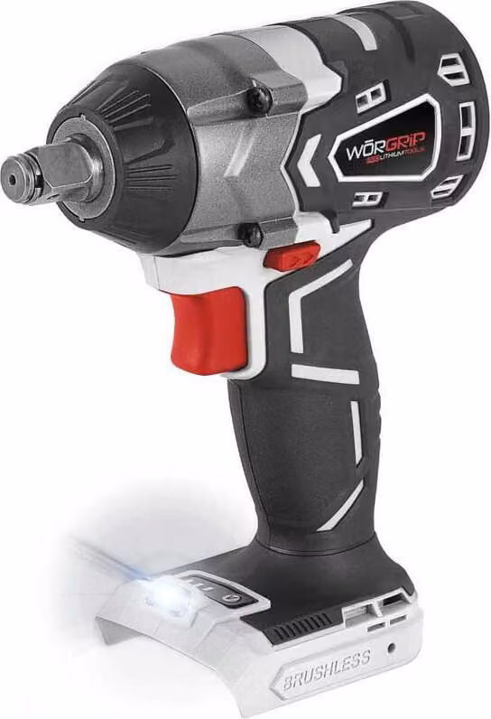 Avvitatore a impulsi senza batteria Worgrip 20v Argento Argento Taglia unica