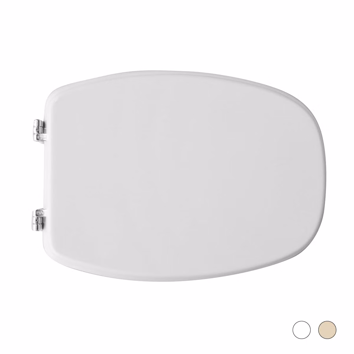 Copriwater compatibile per WC Pozzi Ginori vaso Italica Astro forma 3 Bianco