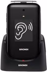 Cellulare 2G GPRS Brondi AMICO Supervoice Black e Silver
