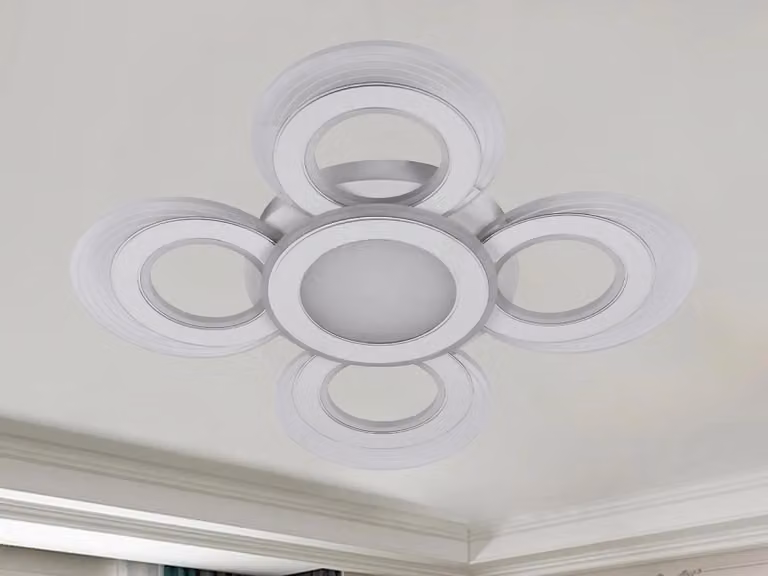 Lampada a soffitto a LED con telecomando, 105W - J3351/W