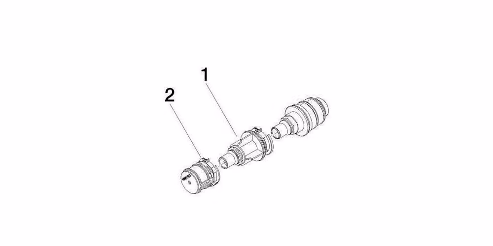 Cartuccia termostatica Dornbracht, con unità di regolazione, Ø 44×147 mm, ricambio, 1 pz.