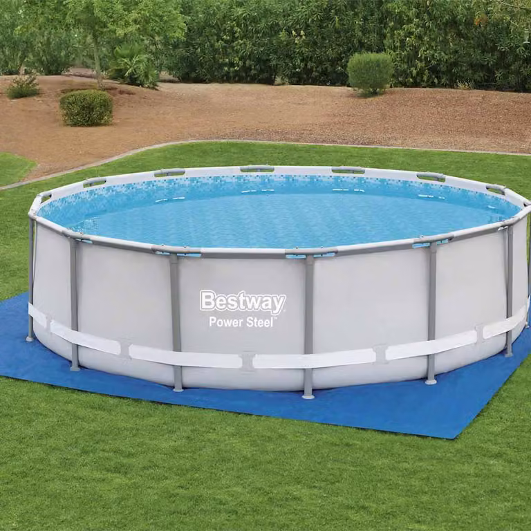 Telo protettivo per piscina Bestway Flowclear blu 488 x 488 cm