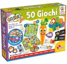 Gioco prescolare parlante con 50 giochi Lisciani Carotina 76710 multicolore per bambini dai 3 ai 6 anni