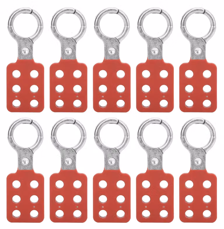 Set di 10 ganci di sicurezza