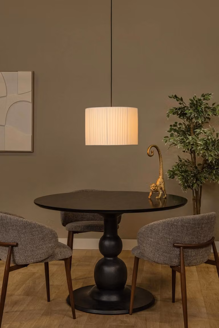 FOLD - Lampada a sospensione - Diametro 40 cm - 1 attacco E27 - Bianco