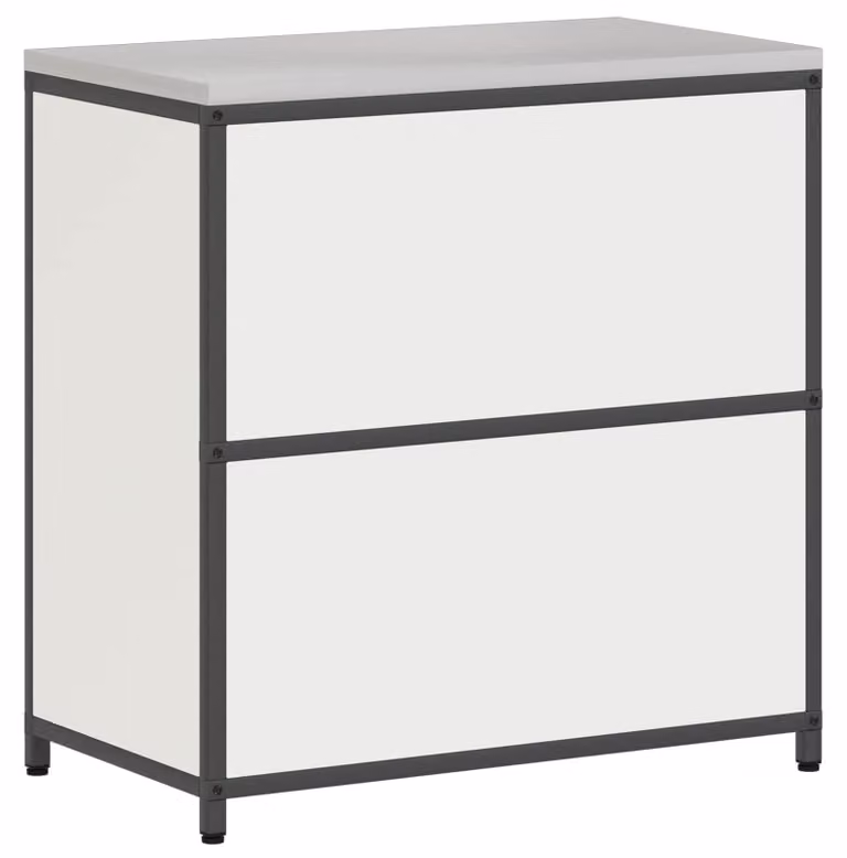 Stoccaggio in cucina HATTEM Bianco 90 x 50 x 92 cm Acciaio