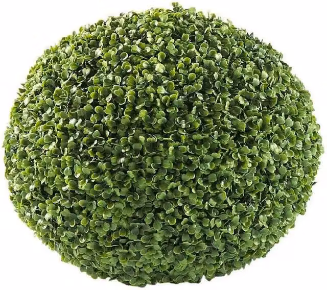 Sfera di Bosso Artificiale Verdecor Verde in Polipropilene, Diametro: 55 cm – 1