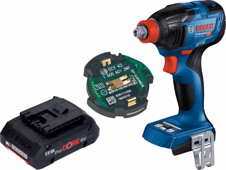 Bosch GDX 18V-210 C Avvitatore a impulsi professionale a batteria 18 V 210 Nm Brushless Solo ( 06019J0200 ) - senza batteria, senza caricabatterie
