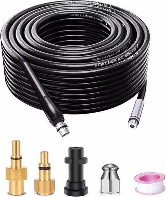 Set di pulizia fognaria Kärcher in metallo nero