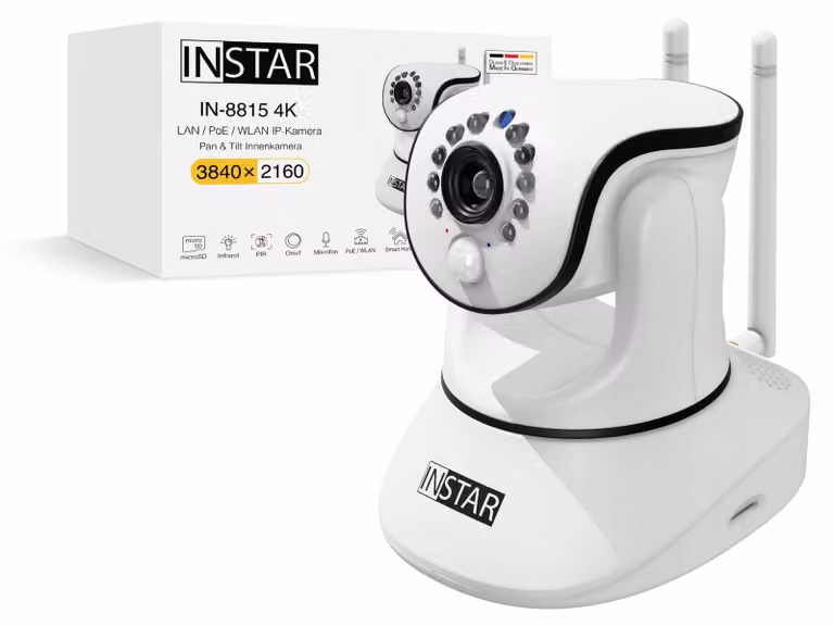 INSTAR IN-8815 4K POE/WLAN weiß 18006 IP Überwachungskamera (18006)