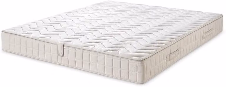 Letti Moderni Materasso in Lattice Natura 150x200 Altezza 20 cm Grado di compattezza H2 medio-firm RG75 Nucleo a 3 strati, 7 zone Oeko-Tex