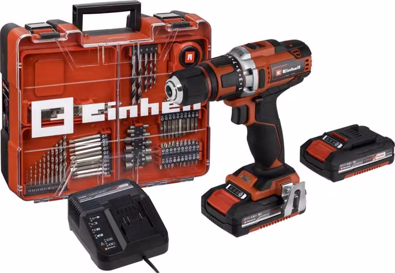 Trapano avvitatore a batteria Einhell TE-CD 18/40 Li 2x 2 Ah