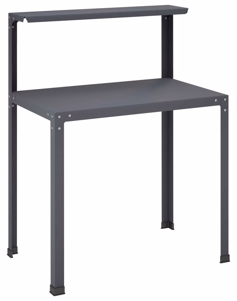 Tavolo da coltivazione, dimensioni 80 x 50 x 104 cm, acciaio con rivestimento in polvere