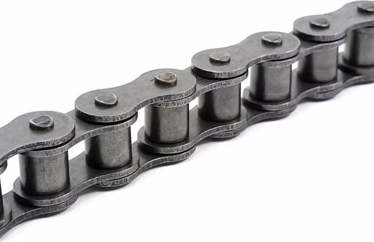 Catena a rulli 60-1 (12A-1), pezzo pronto da 2 metri (200 cm) – Maglia di giunzione inclusa – Ozdowski