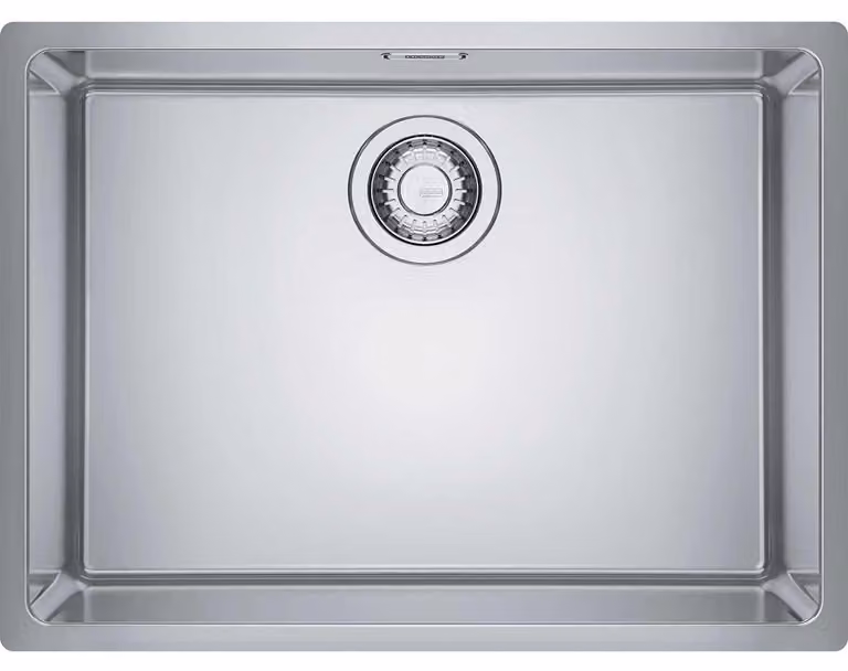 Franke Maris lavello da incasso in acciaio inox MRX 210-55 manopola in acciaio inox da 60 cm 127.0625.405