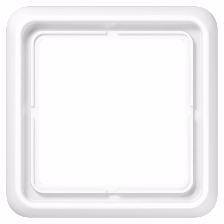 Cornice Jung aws 1-gang orizzontale/verticale CD 581 WW