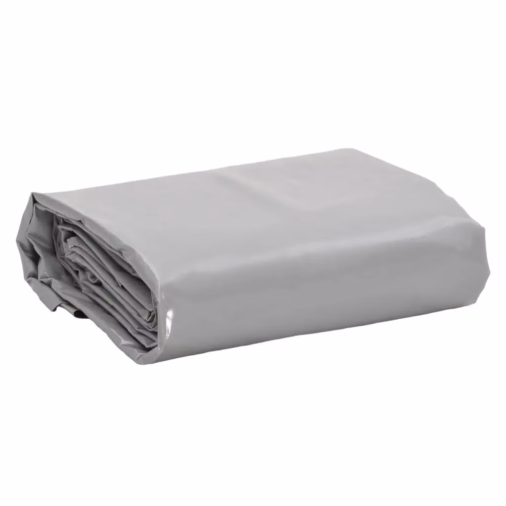 Telone in PVC grigio vidaXL 1 x 2,5 m