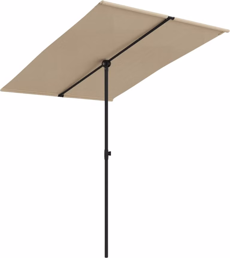 Ombrellone da Giardino con Palo in Alluminio 2x1,5 m Talpa