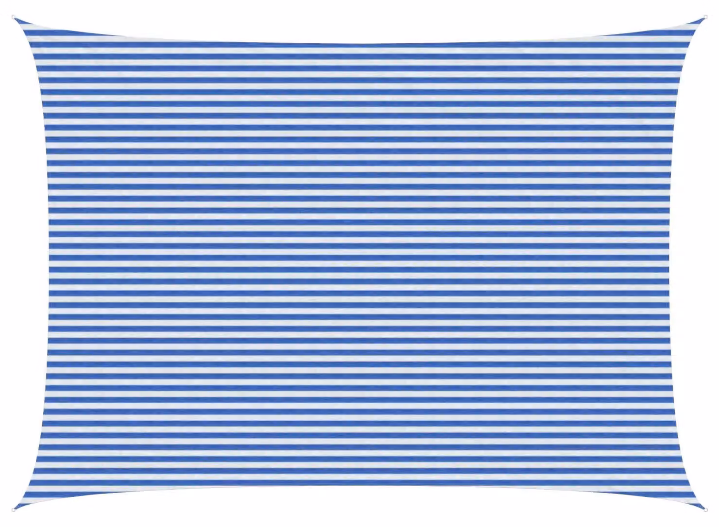 Telo Ombra Blu e Bianco 5 x 6 m HDPE