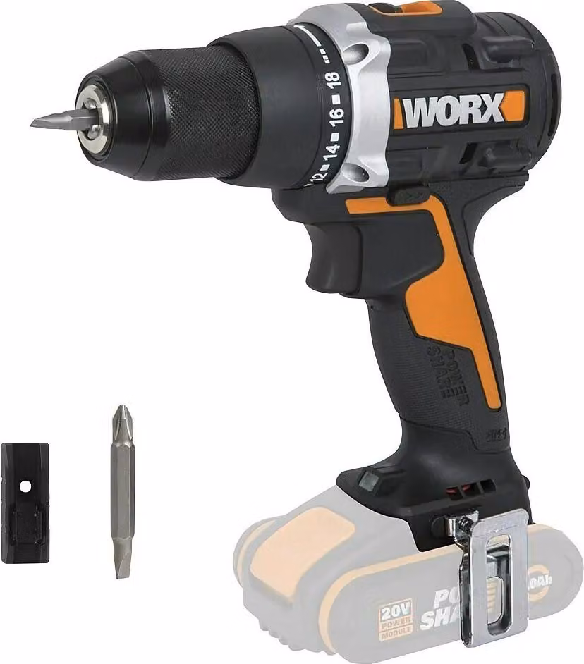 WORX WX102.9 Trapano avvitatore a batteria 20V, senza batteria e caricabatterie