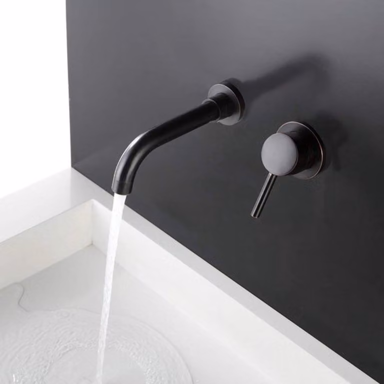 Miscelatori per bagno - Colore: nero - Valvola in Vetroceramica - Materiale: ottone - Lunga durata