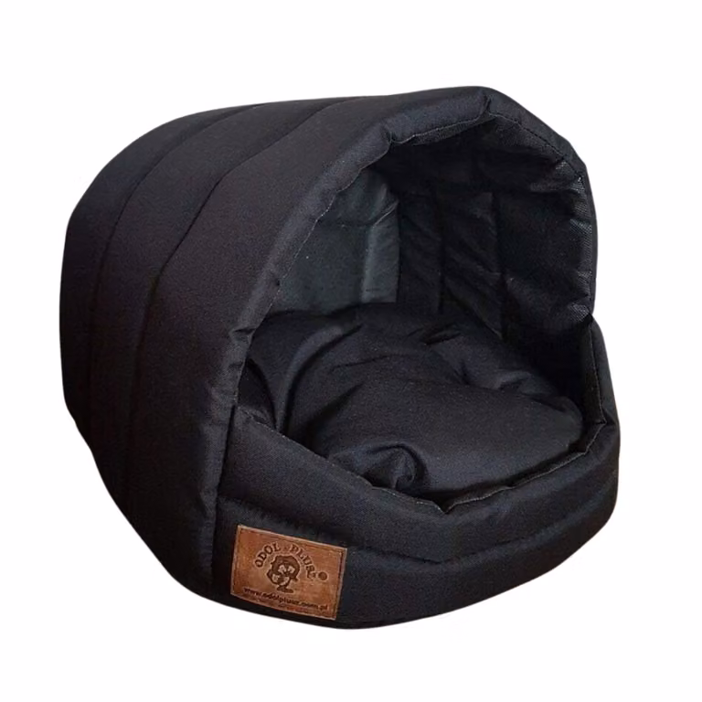 grotta per cani, cuccia per cani 34x40x39cm - nero