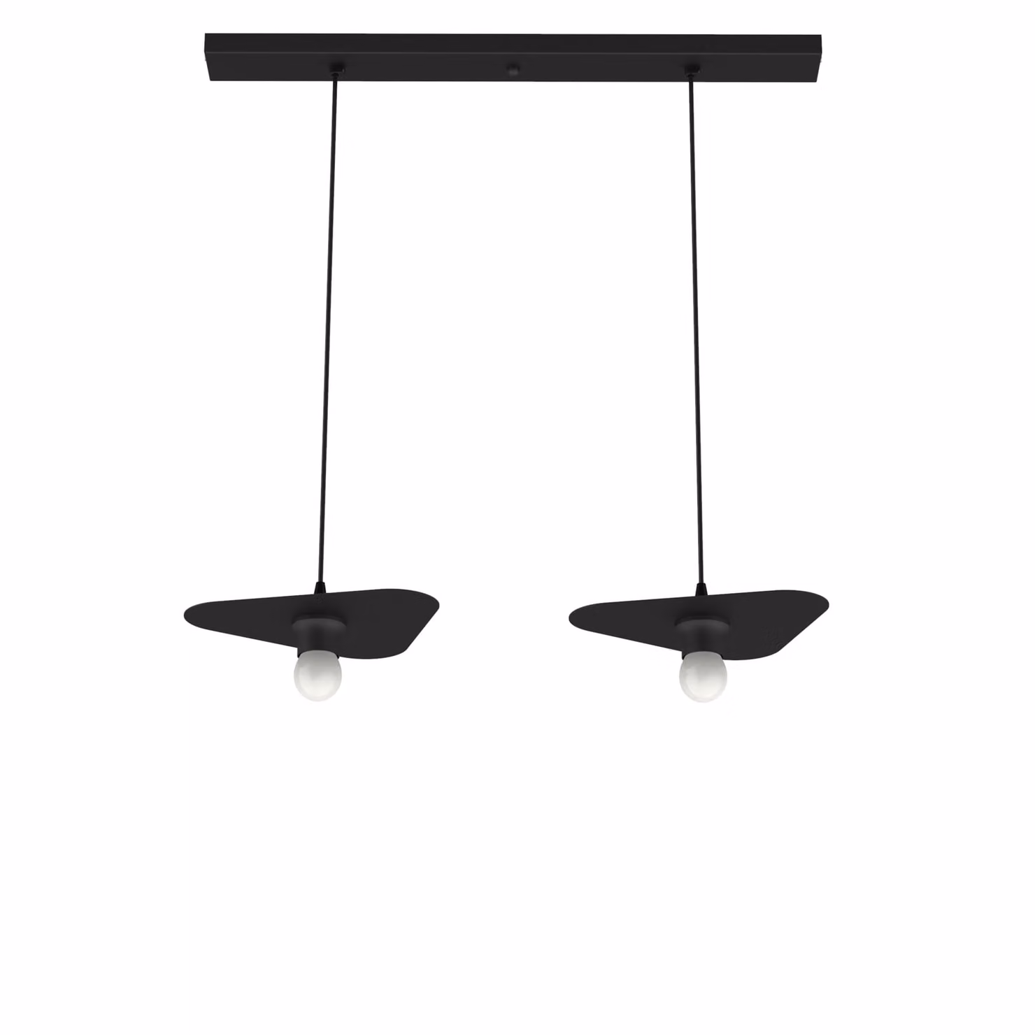 Lampada A Sospensione Cloud Lineare A 2 Luci, Monocolore Opaca