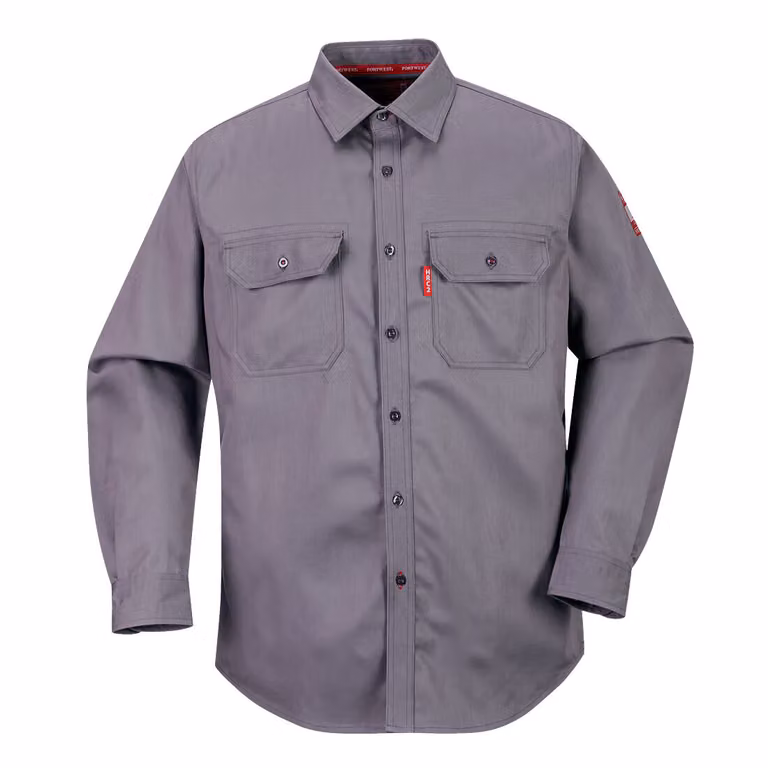 Portwest FR89 Bizflame 88/12 Orlo Grigio Gr. 4XL