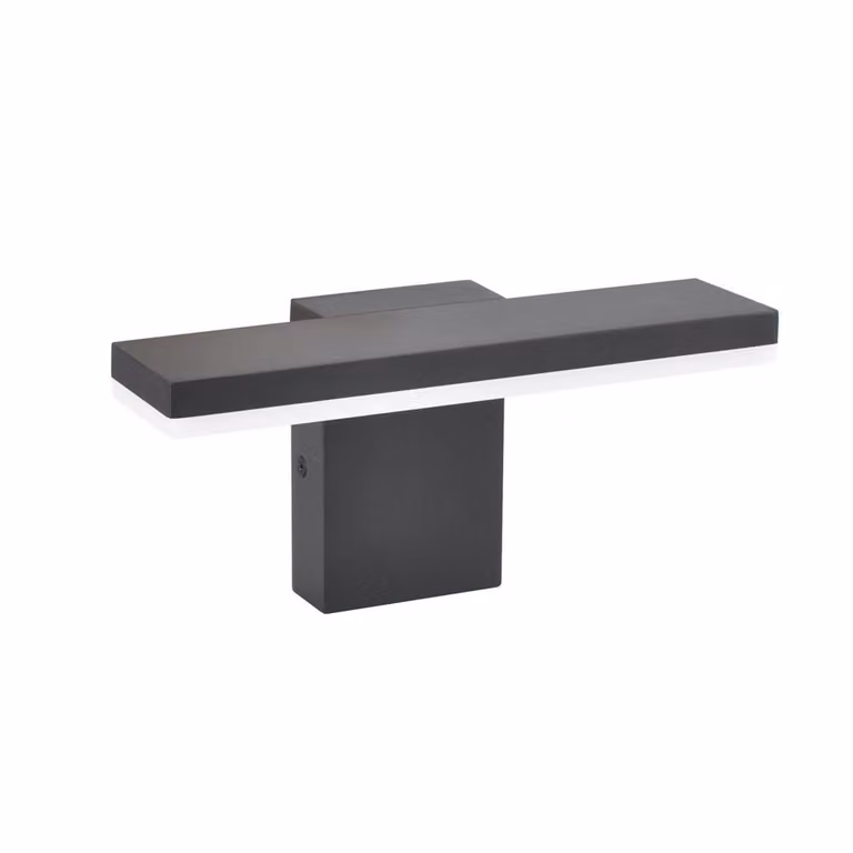 Lampada da parete in alluminio per esterni LED 10W grigio scuro IP54 SU-MA Fler 17601 DG
