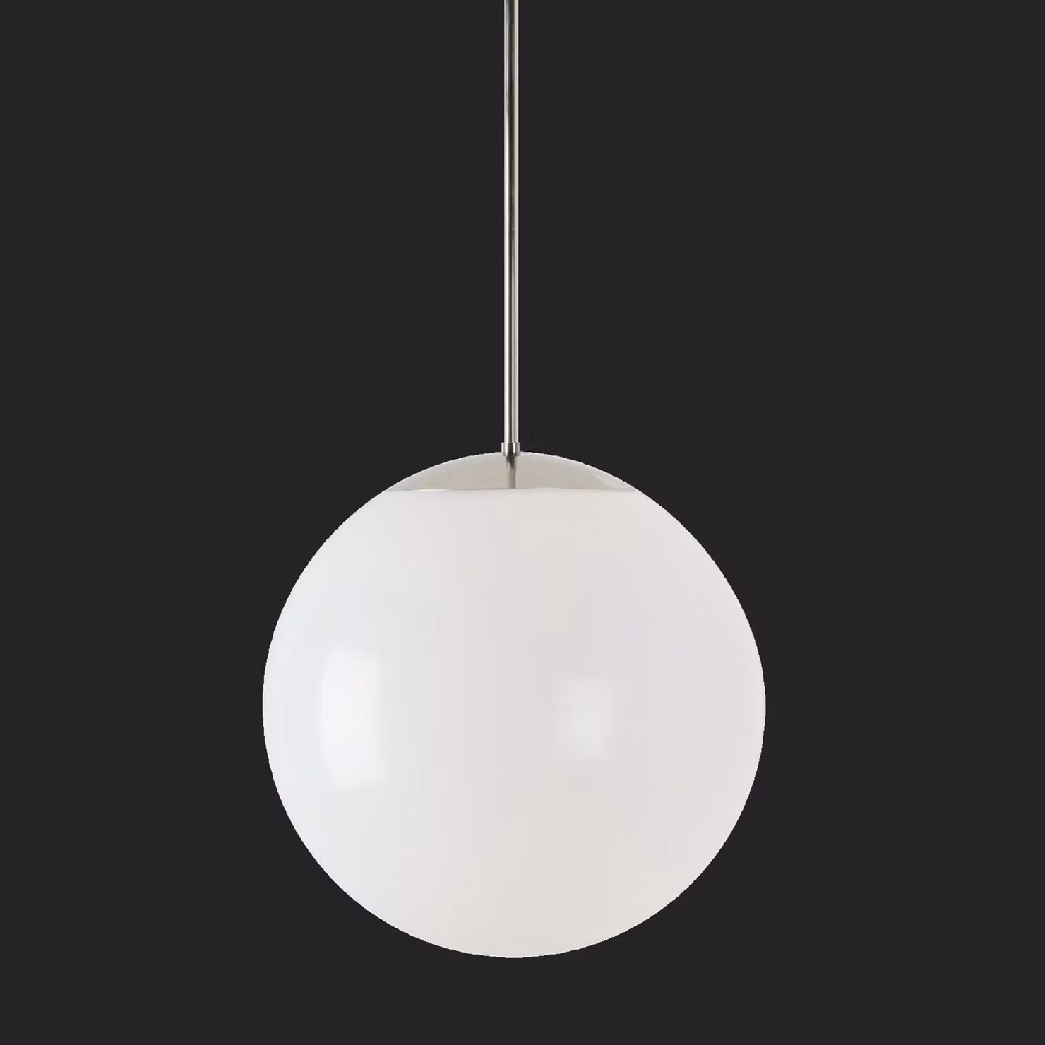 OSMONT ISI72632 ISIS P3 PM HP apparecchio a sospensione acciaio inox / bianco IP40 4000 K 52W LED combinazione di emergenza 3 h
