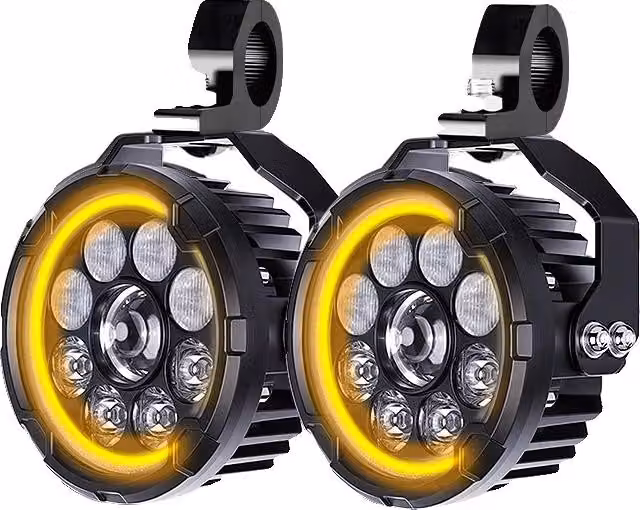 Luce di lavoro, durata LED, funzionalità multi-modalità, alta bassa gialla DRL