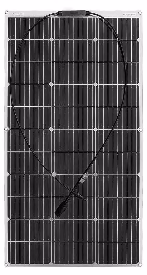 Pannello solare flessibile da 200W - 12V, monocristallino - Pieghevole e impermeabile, ideale per veicoli